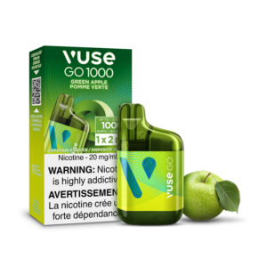 F1-SensoryVisual-1K-GreenApple-pack.png Green Apple Vuse GO 1000 - Disposable Vape