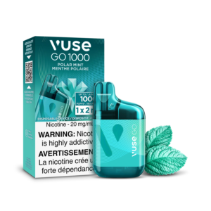 F1-SensoryVisual-1K-PolarMint-pack.png Polar Mint Vuse GO 1000 - Disposable Vape