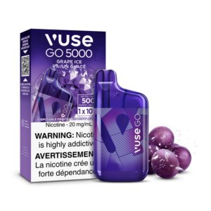 F1-SensoryVisual-5K-GrapeIce-pack_64b170c1-a296-43b4-bd18-7a7c7cf3be21.png Grape Ice Vuse GO 5000 - Disposable Vape