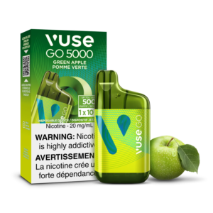 F1-SensoryVisual-5K-GreenApple-pack_9cc15be3-9435-452c-868a-2e885ce5c943.png Green Apple Vuse GO 5000 - Disposable Vape