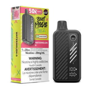 K5psi-2g.png Watermelon G Flavour Beast Mode Max 2 - Disposable 50K