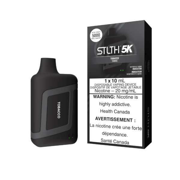 Tobacco Stlth 5K Box - Disposable Vape
