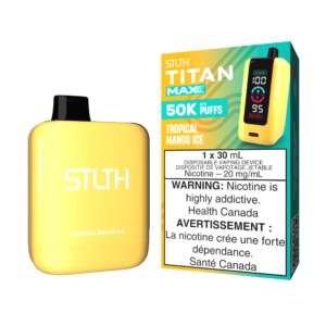 STLTHTITANMAX-DEVICE_KITPACKAGE-TROPICALMANGOICE.png Tropical Mango Ice Stlth Titan Max - Disposable 50K