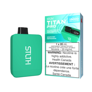 STLTHTITANPRO-SMOOTHMINT.png Smooth Mint Stlth Titan Pro - Disposable 15K