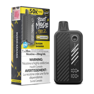 g3Xj2XnA.png Bussin Banana Iced Flavour Beast Mode Max 2 - Disposable 50K