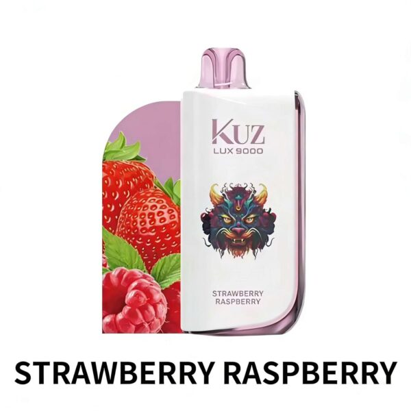compressed_strawberry-raspberry.jpg Kuz Ultra 9000 Puffs Strawberry Raspberry