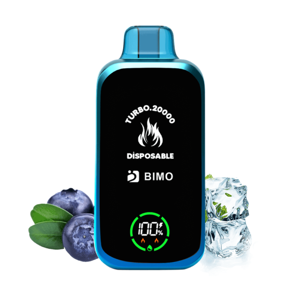 Bimo vape Turbo 20000 Puffs Blue Razz Ice